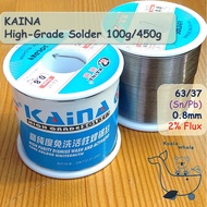 Kaina Solder Wire Soldering Timah Pateri 63/37 0.8mm 100g 450g 63:37