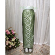 Abu Bunga Silver-S s/d M Super Aman ROK SONGKET/ROK SPAN/ROK SONGKET P