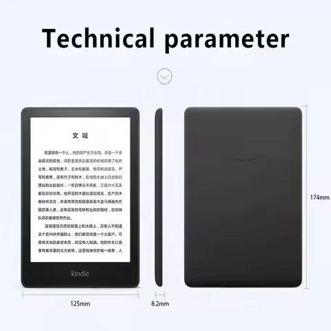 Kindle Paperwhite 5th Generation New Model E-reader Display Adjustable Warm Light with 6.8" 8GB/16GB