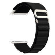 สายนาฬิกา2023อัลไพน์สำหรับสายคาด Apple Watchสายนาฬิกาใช้ร่วมกับ Apple 49มม. 45มม. 41มม. Ultra44mm ไนลอน40มม. สายรัดสายรัดข้อมือนาฬิกาอัจฉริยะ I Watch Series Ultra Se 7 6 5 4 3 2 1