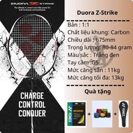 Vợt cầu lông khung carbon Duora Z Strike căng sẵn 11-12kg tặng kèm quấn cán + bao vợt và in logo the