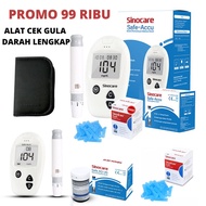 PROMO Alat Cek Gula Darah 3 In 1 Lengkap Asli Alat Tes Gula Darah Easy