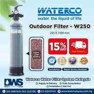 WATERCO OUTDOOR WATER FILTER - WATERCO W250 OUTDOOR SAND FILTER WITH ZEOLITE SAND MEDIA FULLY IMPORT
