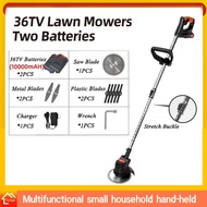 【COD】Lawn Mower Electric Lawn Mower with Lithium Battery Weeder Electric Lawn Mower