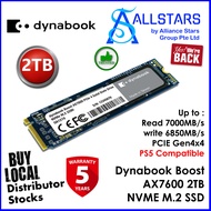 (ALLSTARS : We are Back / Storage Promo) Dynabook Boost AX7600 2TB PCIE4 NVME M.2 SSD (PS5 Compatible / OA1219-PHFS)