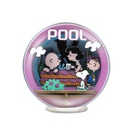 PUREMIND Snoopy Pool Party Earth Theater (2404) Wooden Pin K Toy Research Center