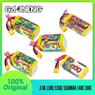 GNB 2S 3S 4S 6S Lipo Battery 1100mAh 1350mAh 1550mAh 140C 160C With XT60 for FPV Drone Quadcopter He
