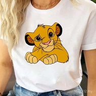 Female Casual Disney Hakuna Matata Printed T-Shirt