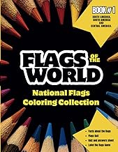 FLAGS OF THE WORLD - NATIONAL FLAGS COLORING COLLECTION with Quiz, answer sheet, the flags game and 