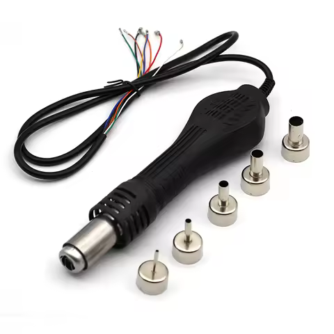 Hot Air Blower Heat Gun Hair Dryer Soldering Hairdryer Handle For 858 858D 8858 Bga Rework Soldering