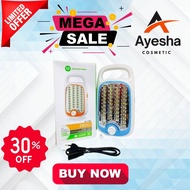 LED PORTABLE RECHARGEABLE HAND LAMP WITH SOLAR PANEL CHARGING PORT *2800 mAh*MODEL DP-7128B