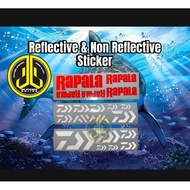 Daiwa & Rapala Sticker