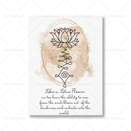 2025 Lotus Print Yoga Poster Buddha Wall Art Canvas Painting Namaste Meditation Picture Home Room Yo