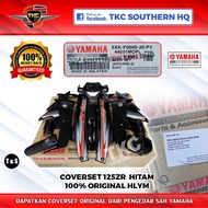 COVERSET 125ZR ORIGINAL YAMAHA 100% BLACK