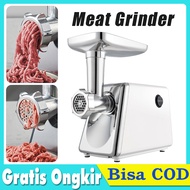 Meat Grinder Mesin Giling Daging Listrik 300W 220V Serbaguna Mesin Penggiling Gilingan Daging / Bumbu / Bakso / Mie Bahan Stainless Steel Food Chopper