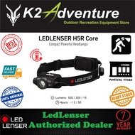 LED LENSER H5R CORE RECHARGEABLE HEADLAMP 500LUMENS (100% Authentic)