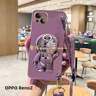 High-end Strap Phone Case Suitable for OPPO Reno RenoZ Reno10X Reno2 Reno2Z Phone Case All-Inclusive Protective Case