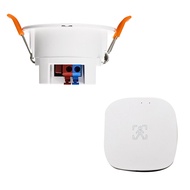 Tuya ZigBee mmWave Human Presence Sensor with Luminance MicroWave Radar Detection PIR Motion Sensor