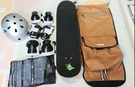 Decathlon 兒童滑板 CP100 MID + Oxelo 護具