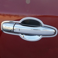 Chrome Outer Door Handle Decoration Frame Trim For Volvo S60 V40 V60 XC60 Car Doorknob Bowl Protective Cover Stickers Sequins