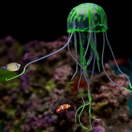 Artificial Swim Glowing Effect Jellyfish Fish Tank Underwater Live Plant Luminous Ornament Aquatic Landscape Aquarium Decoration