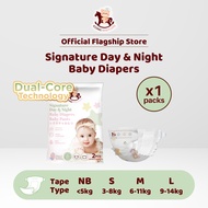 [Trial Pack] Iconic Babycare Signature Day & Night Baby Diaper Tape NB/S/L/XL (2pcs/pack)