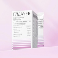 (V134) FILLAYER REJU LAYER PDRN Collagen Rejuran injection PDRN oral form & Fish Collagen 15% 14 pac