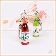 ✪ Clear Wine Bottle Keychains ✪ 1Pc Fashion KeyRing Airpod Case Pendant Bag Accessories Gifts（2 Styles）
