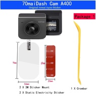 For 70mai Dash Cam A400 Dash Cam Smart 3M Film and Static Stickers for 70mai Cam A400 Car DVR 3M fi