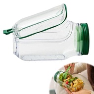 Salad Pod Jar Salad Jar With Side Opening For Lunch Portable Leakproof Compartment Salads Q7