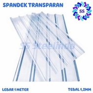 ready ATAP SPANDEX / SPANDEK CLEAR / BENING / TRANSPARAN 1 MM (3M 4M