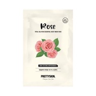 PRETTYSKIN - Pretty Skin - Total Solution Essential Sheet Mask - 1pc - Rose