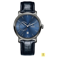 RADO Watch R14138206 / DiaMaster Automatic Power Reserve / Men's Analog / Date / 43mm / Leather Strap / Blue