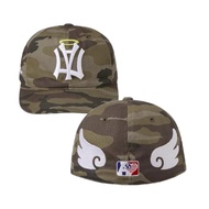 Aeae Niche Design Angel Wings Embroidered Camouflage Baseball Cap Sunshade Sunscreen Cap