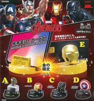 〘全套/散賣〙Small toys MARVEL Avengers 利佳復仇者聯盟 手機/卡片座 扭蛋 (全5種) 鋼鐵俠 雷神 黑豹 美國隊長 Ironman