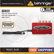 Behringer U-Control UCA222 USB Audio Interface (UCA-222 / UCA 222)