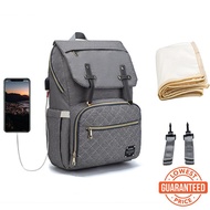 SC1 LEQUEEN Mummy Bag Multifunctional Fashion Backpack Maternity Nappy Bag Baby Diaper Bag