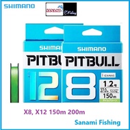 Dây Dù Câu Cá PE Pitbull X12 Siêu Căng Độ Bền Cao DDC01 - Sanami Fishing (sale)