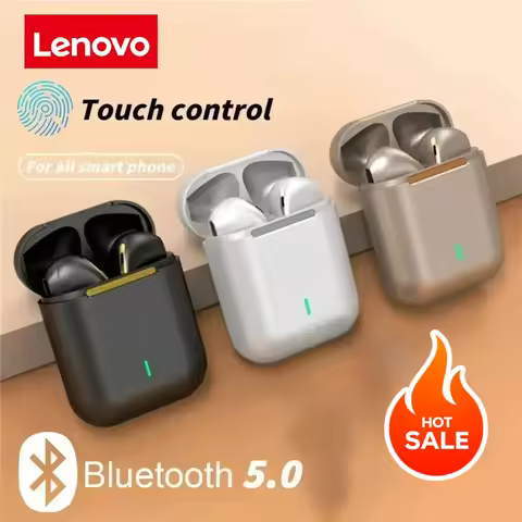 Lenovo Wireless Earbuds Bluetooth Earphones Noise-Cancelling Gaming Headset True Wireless Stereo Ear