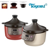 Toyomi 4.0L Micro-com High Heat Stew Cooker HH 9080 - Red / White