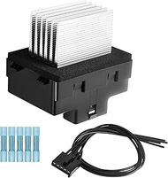 FAERSI 973-057 HVAC Fan Blower Motor Resistor Kit with Wire Harness Compatible with 2006-2012 Ford F