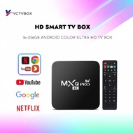 MXQ PRO Smart TV Box Android 13.0 Unlock Full Channel 5G WIFI Supports External Devices