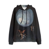 Hieronymus Bosch Hoodie - Ascent of the Blessed Renaissance Art Clothing - Medieval Painting Fleece 