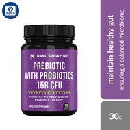 Nano Singapore Prebiotic With Probiotic 15B CFU 30s | Ensuring A Balanced Microbiome