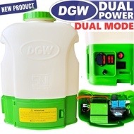Sprayer DGW 16Liter Dual Power Dual Mode Pompa Dualpump Terlengkap