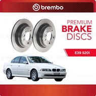 BREMBO Rear Discs (2pcs) - BMW E39 520i