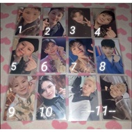 WOOZI HOSHI SEVENTEEN PHOTOCARD