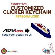 Meshified 2D to 3D Custom Clicker Keychain IBirthday GiftISouvenirIAccessoriesICharmIPersonalized