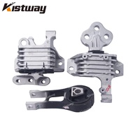 3PCS Gearbox Rubber Engine Mount Kit For CHRYSLER 200 2.4L 4WD 4877788AF 68224905AD 68224909AD