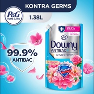 Downy Fabric Conditioner Antibac Kontra Germs Kontra Kulob Spring Blossom 1.38L Refill
